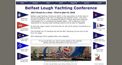 Desktop Screenshot of belfastloughsailing.org